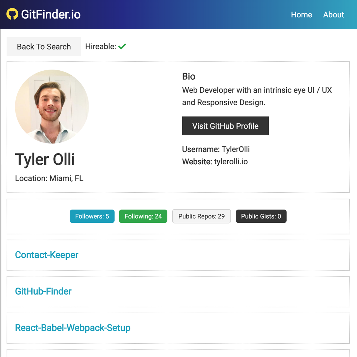 Git Finder